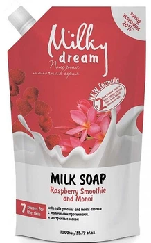 Жидкое мыло "Малиновый смузи и моной" - Milky Dream Milk Soap Raspberry Smoothie And Monoi (дой-пак) 1000ml (1000ml) (1126572-1502924-2)
