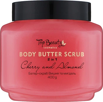 Баттер-скраб для тіла "Вишня та мигдаль" - Top Beauty Body Butter Sdrub 400g (1180990-2034230613-2)