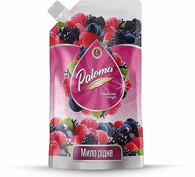 Крем-мило "Соковиті ягоди" - Paloma (дой-пак) 500ml (1157833-1544985-2)