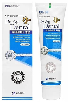 Зубная паста с серебром и мятой - Hanil Dr. Ag Dental Toothpaste 180g (1190936-974656916-2)