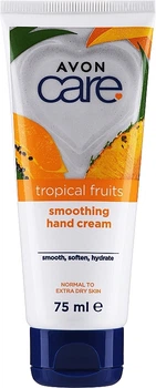 Крем для рук с экстрактами фруктов - Avon Care Tropical Fruits Smoothing Hand Cream 75ml (75ml) (1157187-1544093-2)