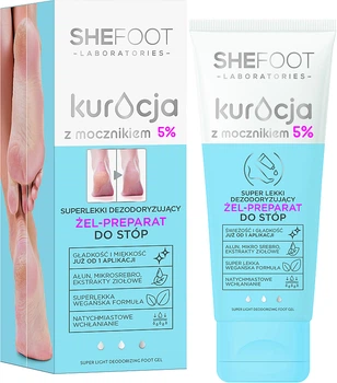 Дезодорирующий гель для ног с 5% мочевины - SheFoot 75ml (1108502-1477710-2)