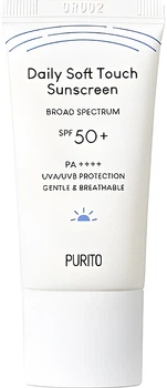 Сонцезахисний крем щоденний - Purito Daily Soft Touch Sunscreen SPF 50+ PA++++ Travel Size 15ml (1138349-1518233-2)