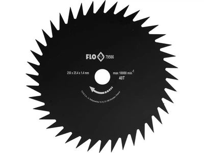Диск Для Бензокоси 40 Зубьев Ø 250 х 25.4 мм FLO (79566)