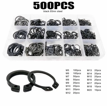 Набор Стопорных Колец Наружных (М5-М20) 500 шт DIN 471 SPEC (SP-0680500)