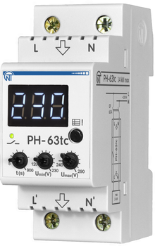 Реле напруги Новатек-Електро РН-63ТС (NTRN06302)