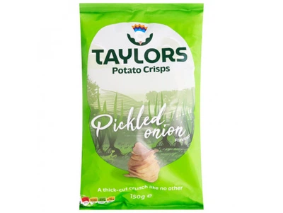 Чипси картопляні зі смаком маринованої цибулі Taylors 150 г (20540933)