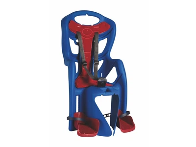 Велокресло детское Bellelli Pepe Clamp, на багажник, 22кг синий (AA7r)