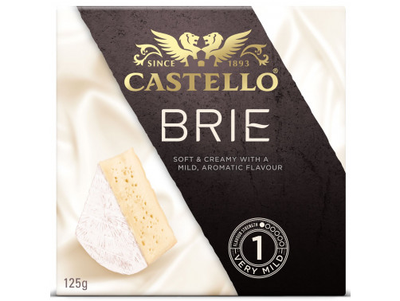 Сир з білою пліснявою Brie Castello 125 г (02359156)