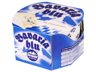 Сир з блакитною та білою пліснявою Bavaria Blu Bergader 150 г (09614644)