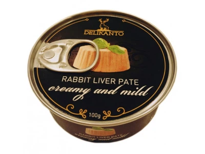 Паштет із печінки кролика Delikanto 100 г (17921738)