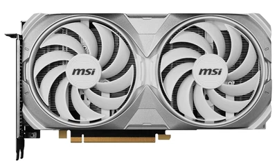 Видеокарта GF RTX 4070 12GB GDDR6X Ventus 2X White OC MSI (GeForce RTX 4070 VENTUS 2X WHITE 12G OC)