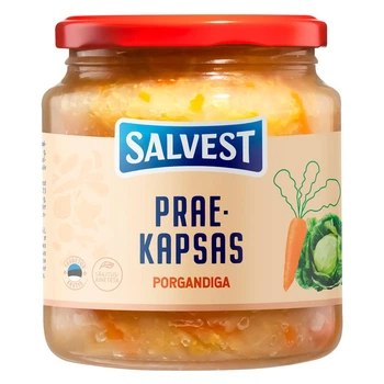 Смажена квашена капуста з морквою Salvest 530 г (20097610)