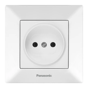 Розетка без заземлення Panasonic Arkedia Slim біла WNTC0201-2WH