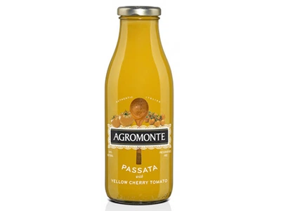 Пассата з жовтих томатів і чері Agromonte 520 г (19788559)