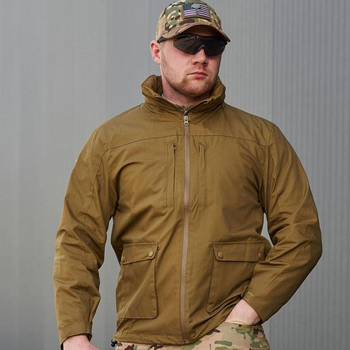 Мужская куртка Call Dragon рип-стоп с сетчатой подкладкой койот размер S