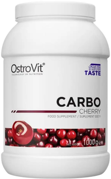 Carbo (węglowodany) OstroVit Carbo 1000 g Wiśnia (5903246224412)