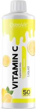 Харчова добавка OstroVit Vitamin C 500 мл Лимон (5903933903859)