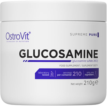 Вітаміни OstroVit Glucosamine 210 г (5902232610536)