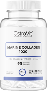 Suplement diety OstroVit Marine Collagen 1020 mg 90 kapsułek (5903933900285)