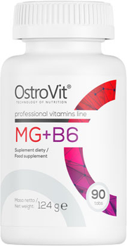Witaminy OstroVit MG+B6 90 tabletek (5902232611014)