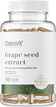 Харчова добавка OstroVit Grape Seed Extract 90 капсул (5903246227147)