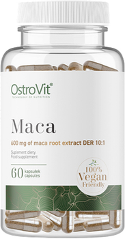 Бустер тестостерону OstroVit Maca 60 капсул (5903246223385)