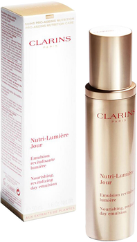 Emulsja do twarzy na dzień Clarins Nutri-Lumiere Jour Nourishing Rejuvenating 50 ml (3380810354348)