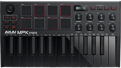 MIDI клавіатура Akai MPK Mini Play MK3 (IKLAKIMID0010)