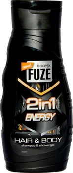 Гель для душу Body-X Fuze 2в1 Energy 300 мл (8718692417250)