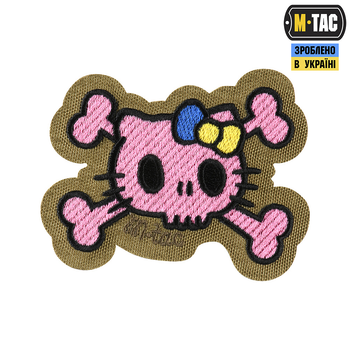 Нашивка M-Tac KITTY (вышивка) Pink/Coyote