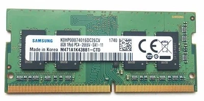 Оперативная память для ноутбука Samsung DDR4 8GB 2666MHz SO-DIMM 1Rx8 PC4-2666V (М471A1K43BB1-CTD)