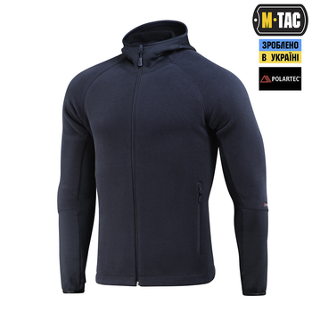 Кофта M-Tac Hoodie Polartec Sport Dark Navy Blue L