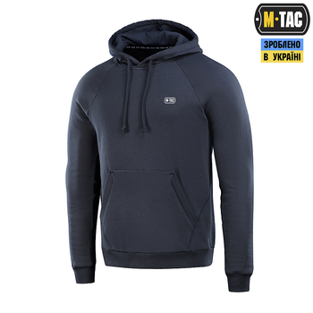 Кофта M-Tac Hoodie Cotton Raglan Dark Navy Blue M/R