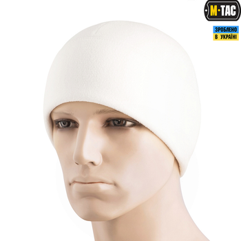 Шапка M-Tac Watch Cap Elite флис (270г/м2) with Slimtex White XL