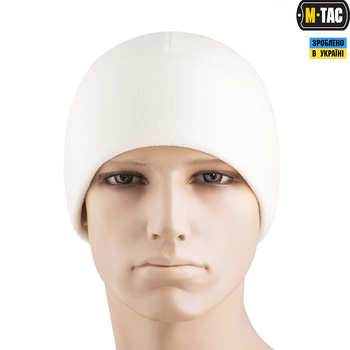 Шапка M-Tac Watch Cap Elite флис (270г/м2) with Slimtex White XL