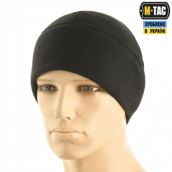 Шапка M-Tac Watch Cap Premium флис (250г/м2) Black XL