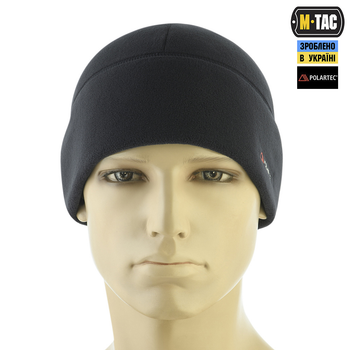 Шапка M-Tac Watch Cap фліс Polartec Dark Navy Blue XL