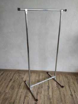 Стойка для одежды одинарная 110*60*75*50, вешалка для одежды С1(S)