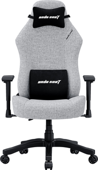 Кресло игровое Anda Seat Luna Size L Grey Fabric (AD18-44-G-F)