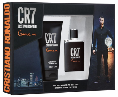 Zestaw męski Cristiano Ronaldo CR7 Game On Woda toaletowa 30 ml + Żel pod prysznic 150 ml (5060524511029)