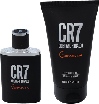 Zestaw męski Cristiano Ronaldo CR7 Game On Woda toaletowa 30 ml + Żel pod prysznic 150 ml (5060524511029)