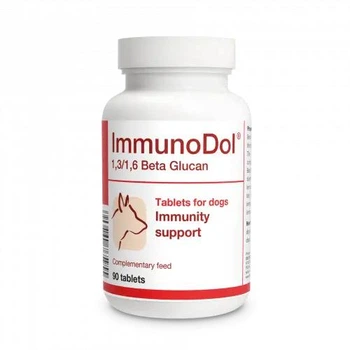 Витаминно-минеральная добавка Dolfos ImmunoDol для поддержания иммунитета для собак 90 таблеток