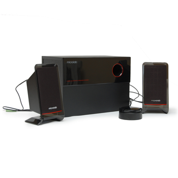 Комп'ютерні колонки 2.1 Microlab M-200 40W RCA 3.5 Black