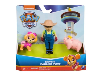 Набір фігурок Spin Master Paw Patrol Hero Pup Farmer Yumi & Skye (681147027367)