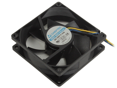 Вентилятор кулер для корпуса Chieftec AF-0825PWM 80мм 4PIN PWM Black (AF-0825PWM)