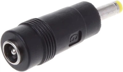 Перехідник живлення S1017 з DC5.5х2.1мм на DC4.0х1.7мм Black