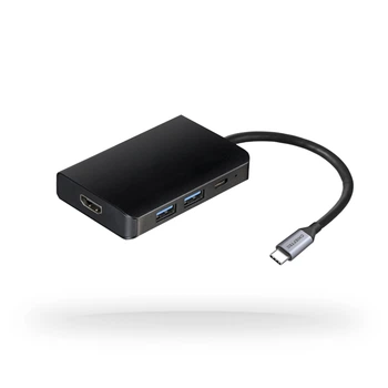 Док-станция хаб CHIEFTEC DSC-501 USB 3.1 Type-C - HDMI USB 3.0x2 USB-C PD 60W 5в1 Black