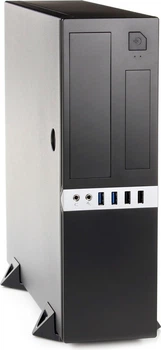 Корпус Casecom S-503 500W-80mm 2xUSB3.0+2xUSB2.0 SFF mATX, Black (S-503-500)