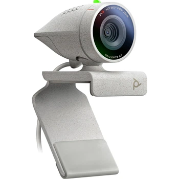 Веб-камера с микрофоном и автофокусом USB-A, Full HD, светодиодный индикатор, бежевый